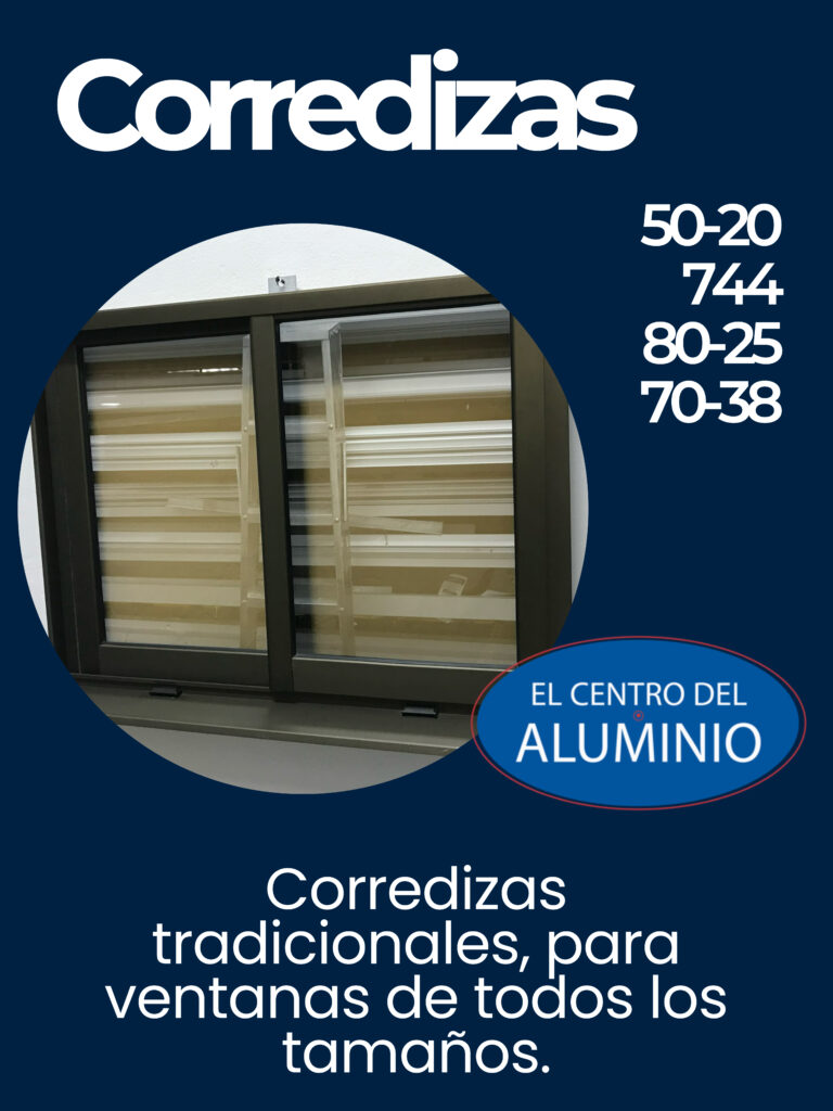 corredizas traficionales