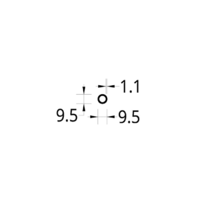 TUBO CIRCULAR (3/8)" (9.5) mm. ESPESOR 1.14 mm.