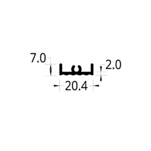 BARRA TOALLERO DIVISION DE BAÑO COLGANTE VITRAL