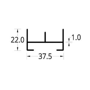CARRILERA DIVISION DE BAÑO PESADA