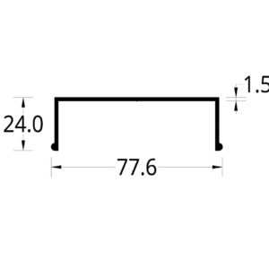 PARAL DELANTERO ESCALERA MEDIANA