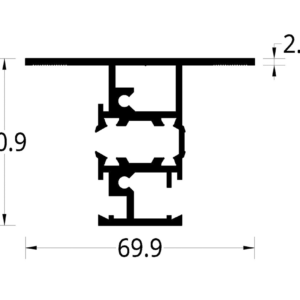 DIVISOR V. TERMO ACUSTICA (69.9 X 50.9) mm.