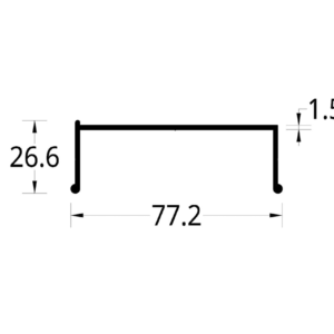 PARAL DELANTERO ESCALERA GRANDE