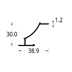 SOPORTE TOALLERO DIVISION DE BAÑO