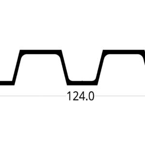 PISO INTERIOR DE CARROCERIA DE (124 X 19.7) mm.