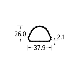 PELDAÑO EN "D" ESCALERA EXTENSION