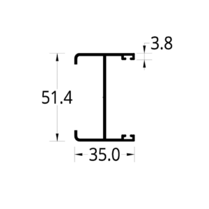 ADAPTADOR  P.C. 2038 PLUS/7038 (35 X 51,4) mm.