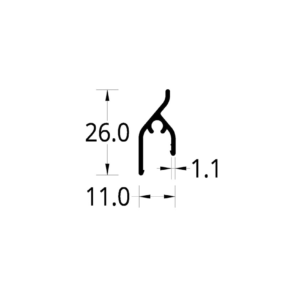 ANTIGAS/ANTICONDENSACION (11 X 26) mm.