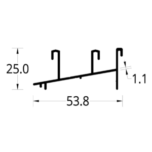 SILLAR ASTRAL 1.7/2.0 (53.8 X 25) mm.