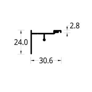 CABEZAL ANJEO (30.6 X 24) mm.