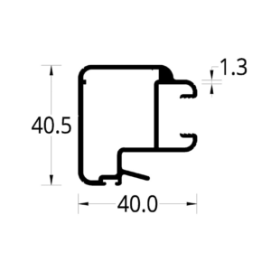 ENGANCHE COLOSAL 2.6 (40 X 40.5) mm.