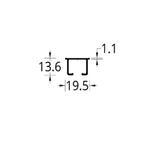RIEL SUIZO (19.5 X 13.6) mm.
