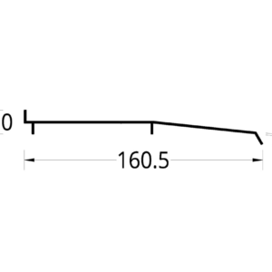 ALFAJIA 16 cm. (160.5 X 16)  mm.