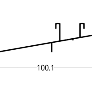 SILLAR ALFAJIA ASTRAL 1.7/2.0 (100.1 X 38.9) mm.