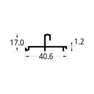 SILLAR SATELITAL 2.6 (40.6 X 17) mm.