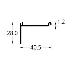 COMPLEMENTO CABEZAL COLOSAL 2.6  (40.5 X 28) mm.