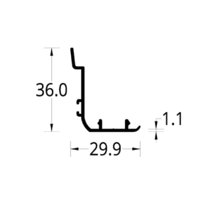ENGANCHE COLOSAL 345 (29.9 X 36) mm.