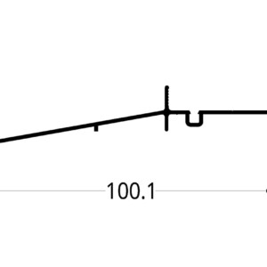SILLAR ALFAJIA CUERPO FIJO ASTRAL 1.6 (100.1 X 28.2) mm.