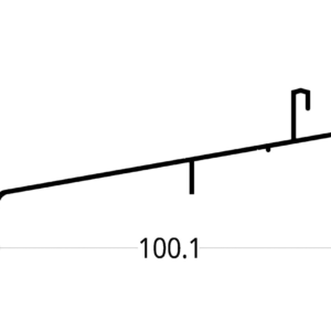 SILLAR ALFAJIA UN RIEL ASTRAL 1.7/2.0 (100.1 X 38.9) mm.