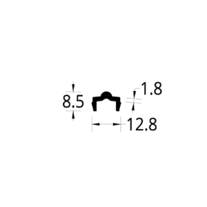 PISTA RODAMIENTO KALIMA (12.8 X 8.5) mm.