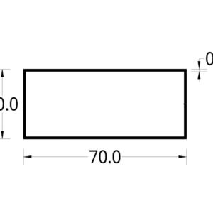 CODAL BOQUILLERA (2 3/4 X 4/22)"  (70 X 30) mm.