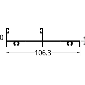 JAMBA P.C. 2038 PLUS/7038 (106.3 X 27) mm.