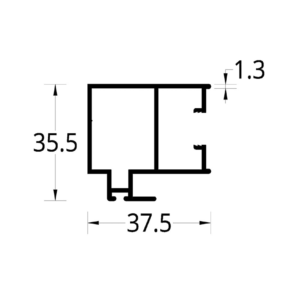 ENGANCHE P.C. 2025/8025 (37.5 X 35.5) mm.