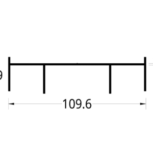 CABEZAL P.C. 2038 PLUS/7038 (109.6 X 28.9) mm.
