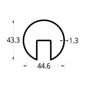 PASAMANOS CIRCULAR (44.6 X 43.3) mm.